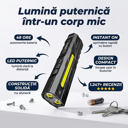 Lanternă LED T9 Pro