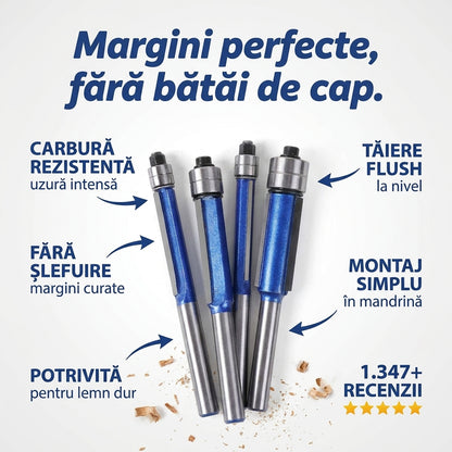 Freză Flush Trim Tâmplărie