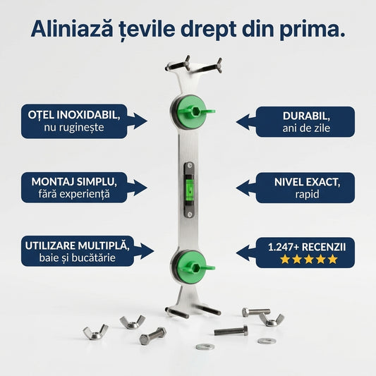 Nivelator Țevi Oțel Inoxidabil