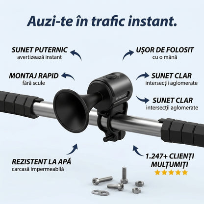 Claxon Electric pentru Bicicletă