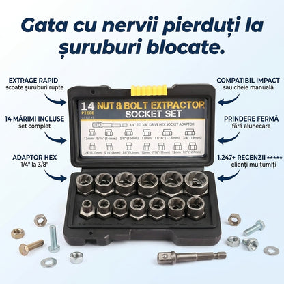 Extractor Piulițe și Șuruburi