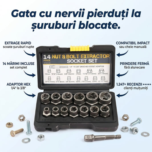 Extractor Piulițe și Șuruburi
