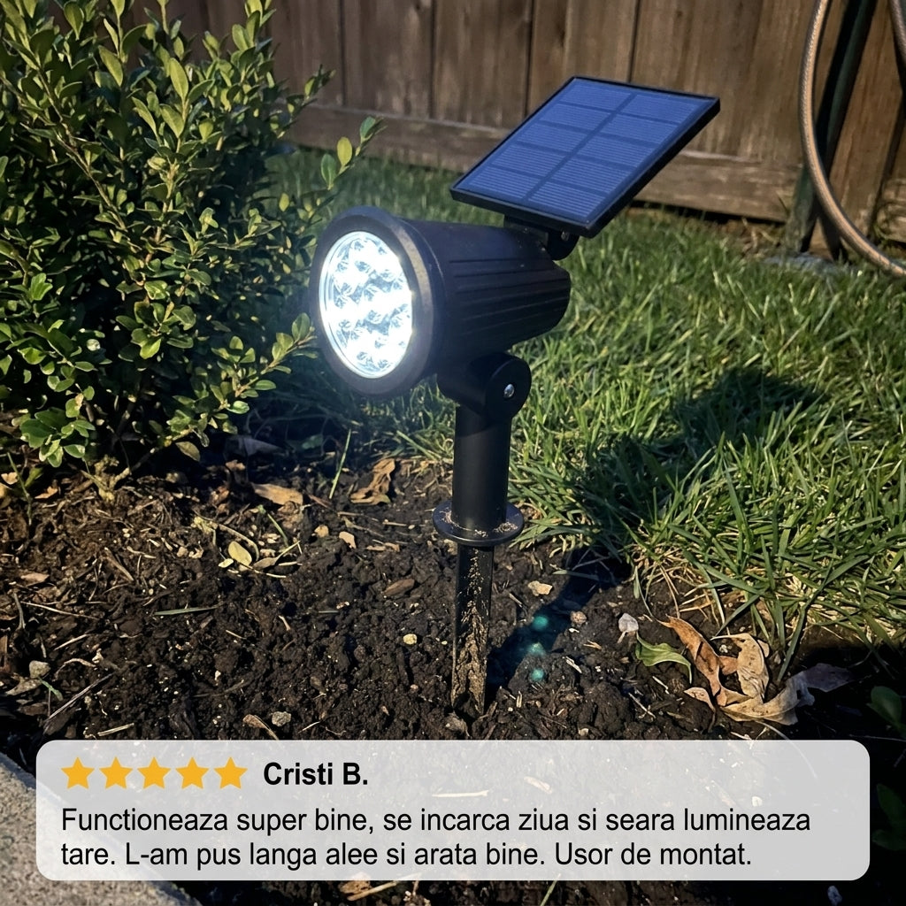 Lumină Solară Grădină LED