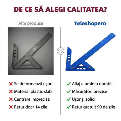 Instrument Centrare Lemn