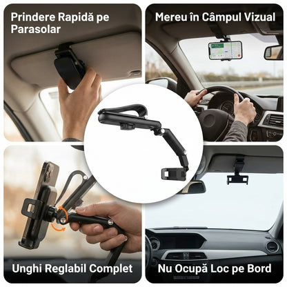 Suport Telefon Auto Parasolar