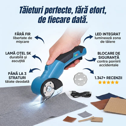 Cutter Rotativ Electric Fără Fir