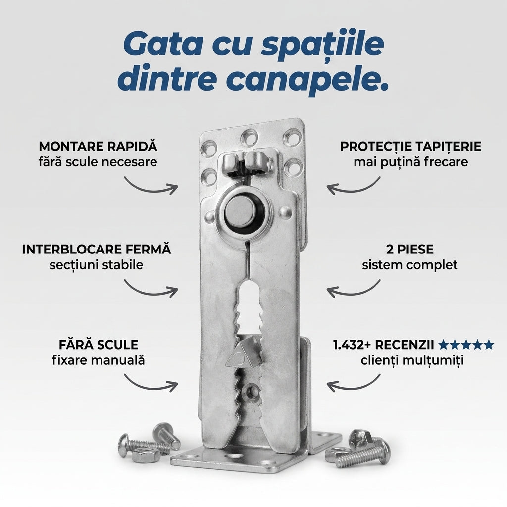 Cleme Interblocare Canapea Modulară