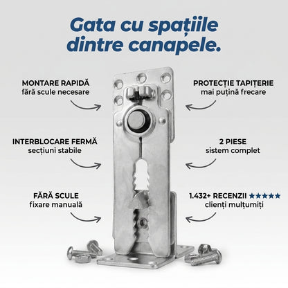 Cleme Interblocare Canapea Modulară