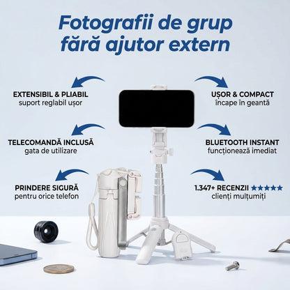 Suport Telefon cu Telecomandă