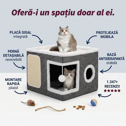 Cuib Pliabil Pisici