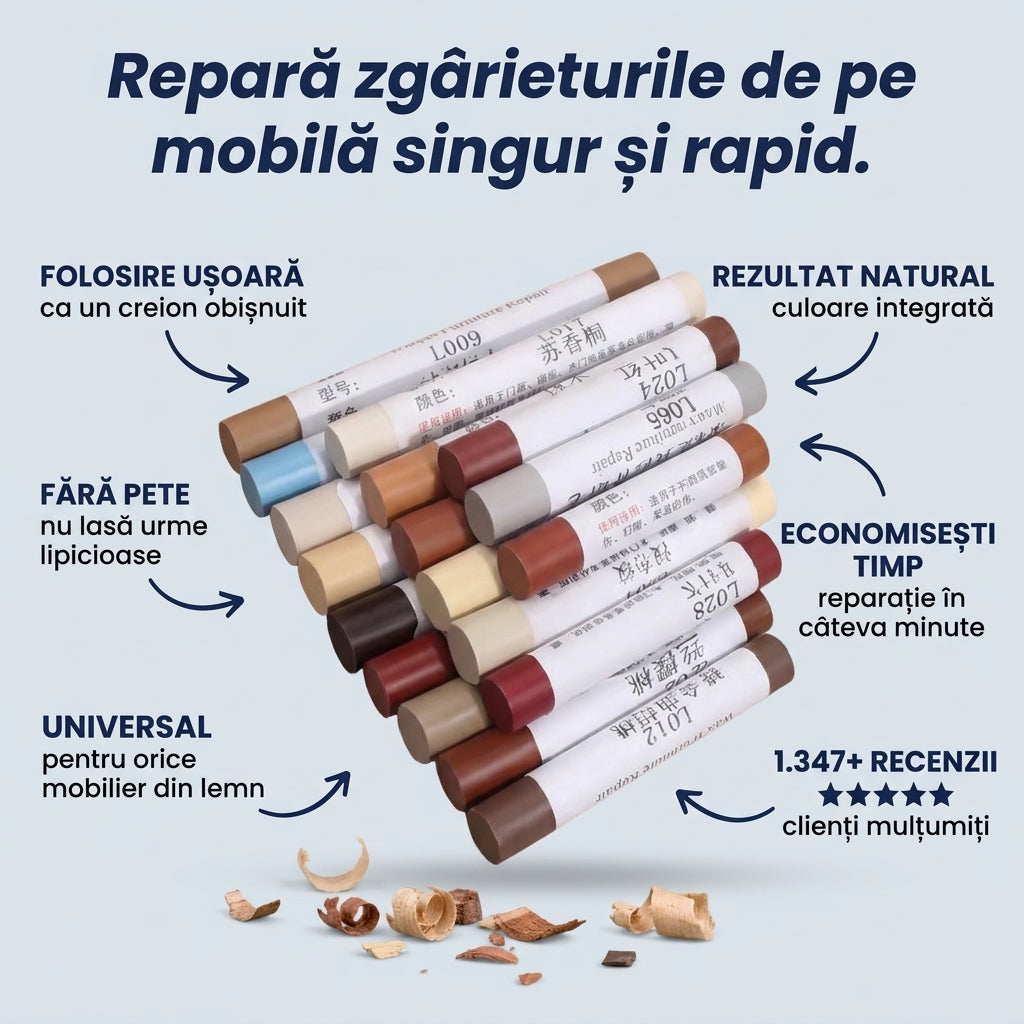 Creion Reparare Mobilă Lemn