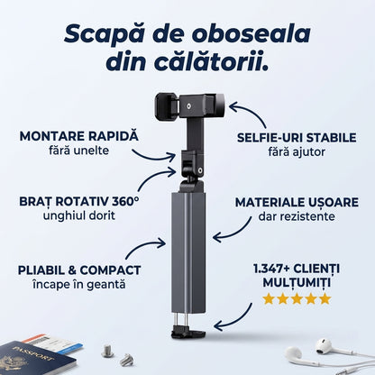 Suport Telefon Rotativ Pliabil