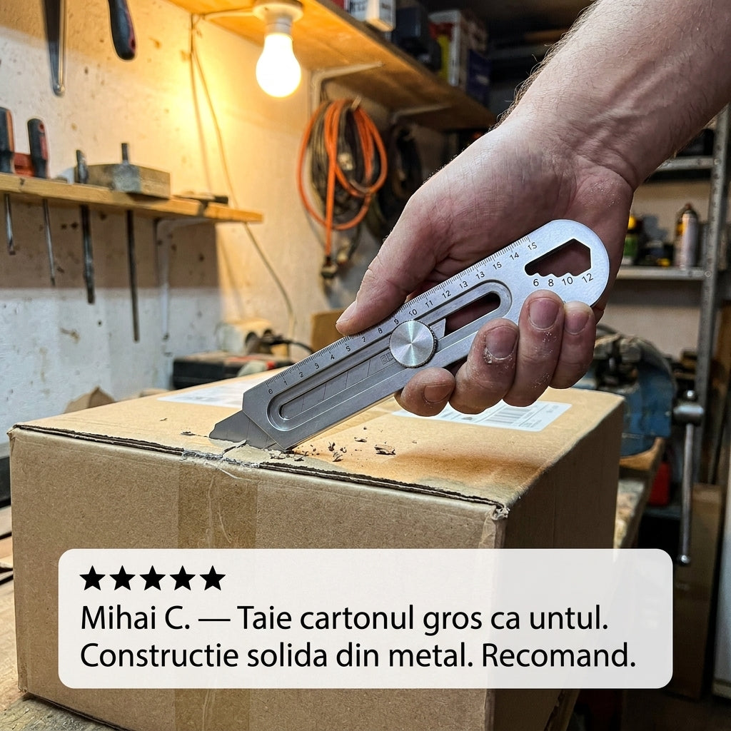 Cutter Multifuncțional Oțel Inoxidabil