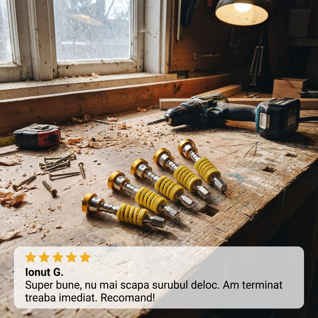 Set 5 Capete Șurubelniță Magnetice Arc