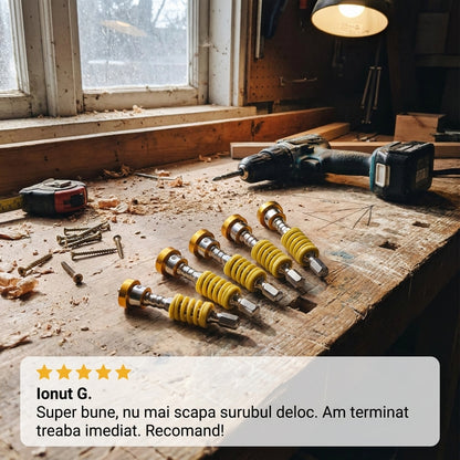 Set 5 Capete Șurubelniță Magnetice Arc