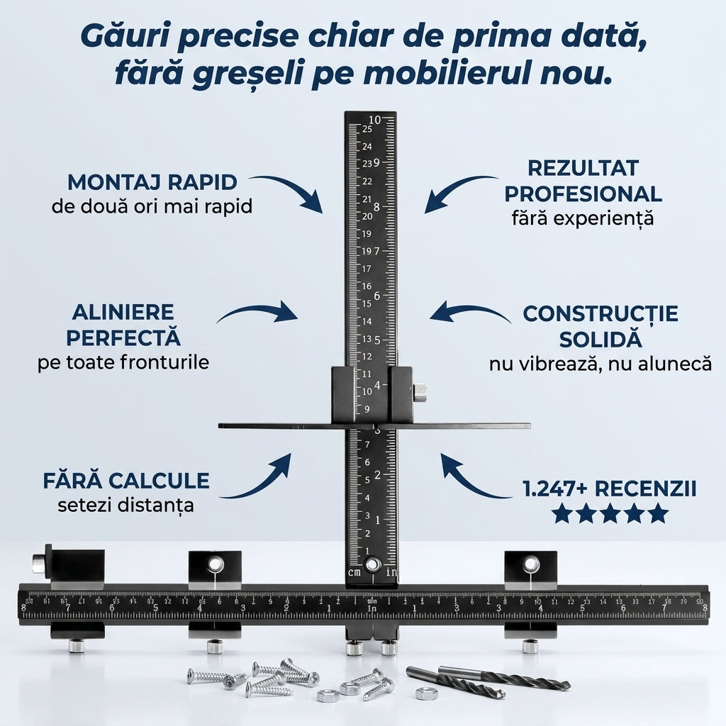 Ghid Montaj Mânere Mobilier