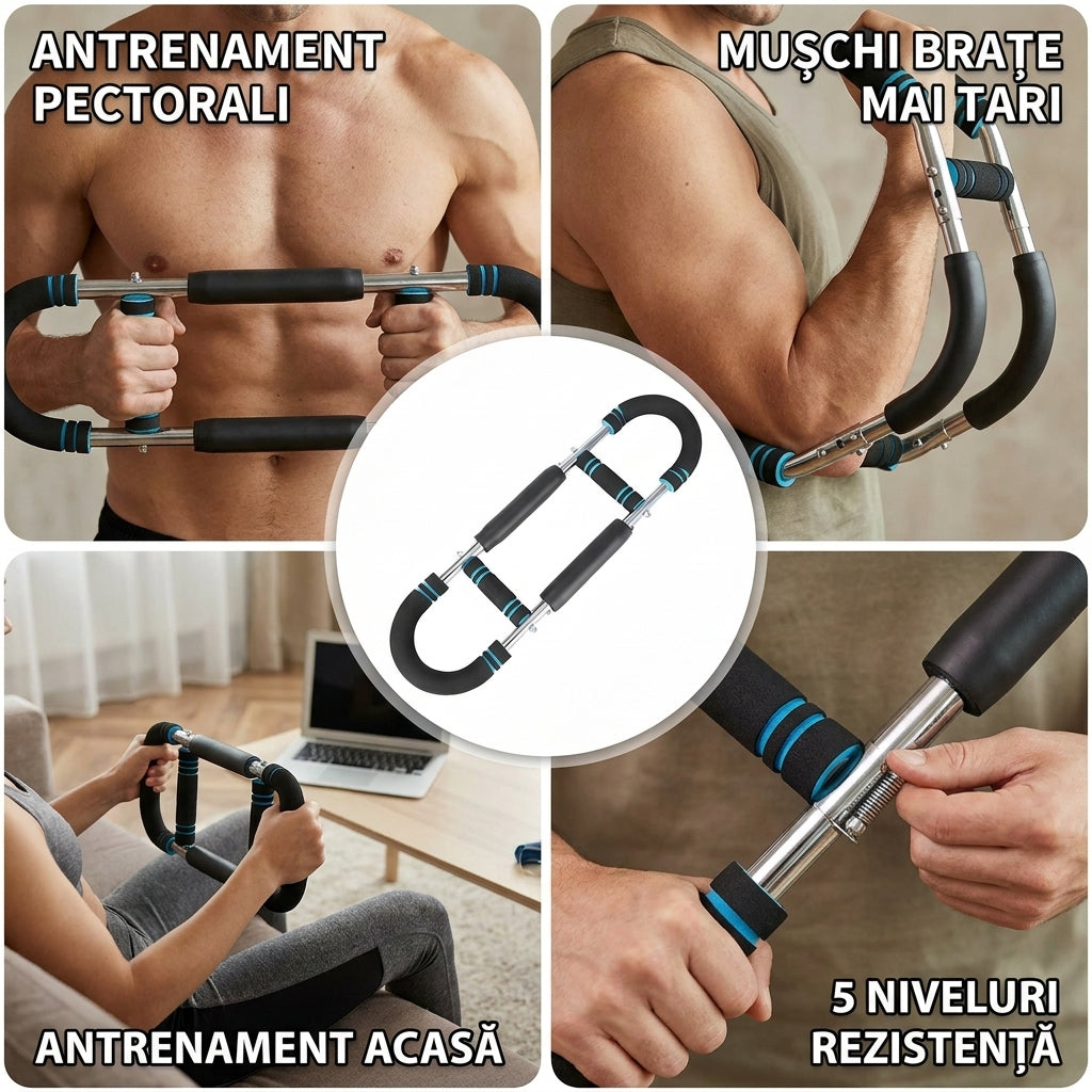 Bară Reglabilă pentru Brațe