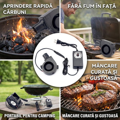 Suport Ventilator Grătar Portabil