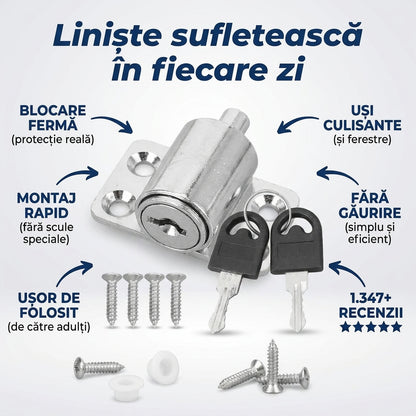 Blocare Uși Ferestre Culisante