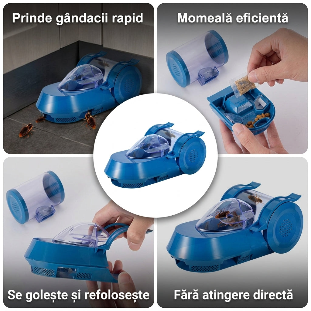 Capcană Reutilizabilă Pentru Gândaci