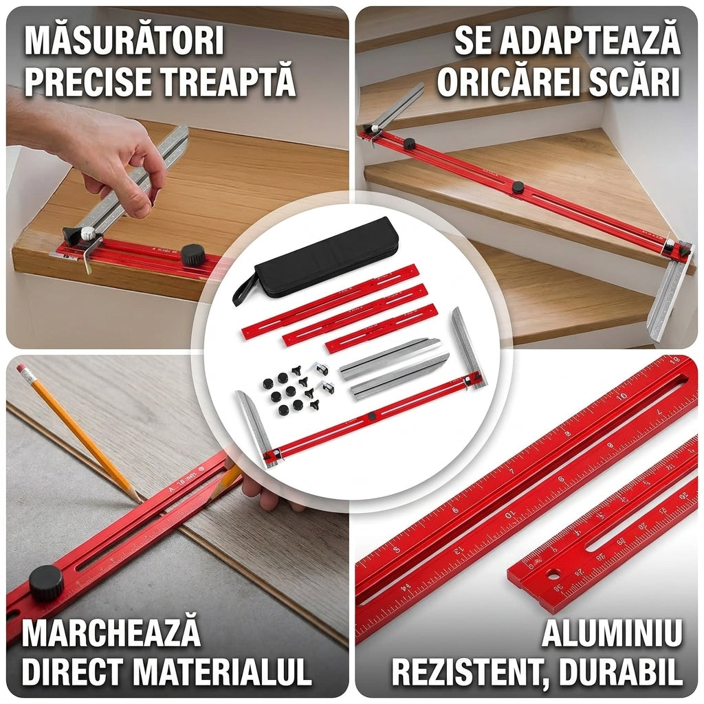 Șablon Reglabil pentru Trepte