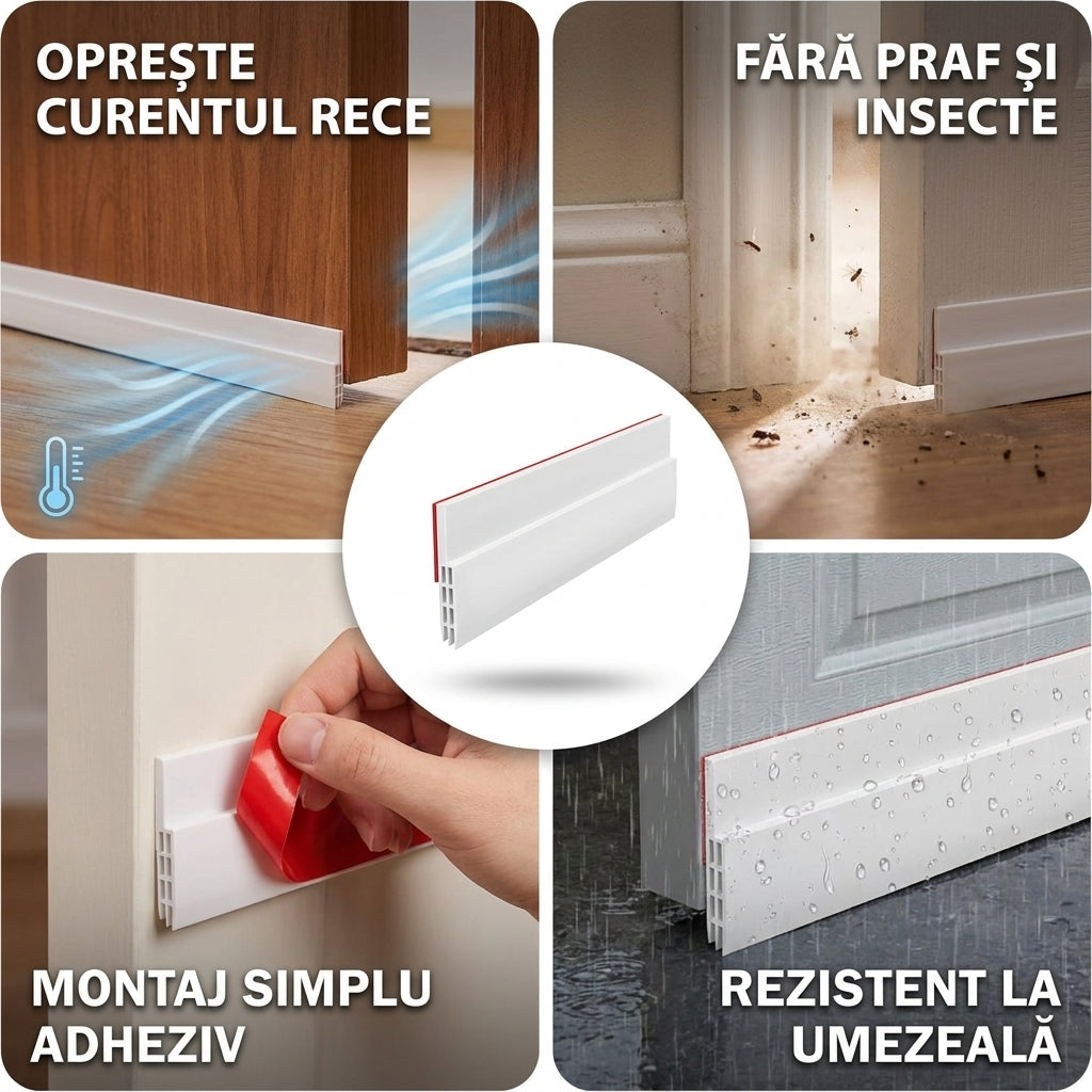 Bandă Etanșare Ușă Silicon