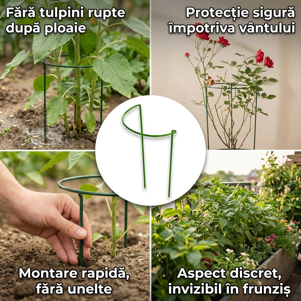 Suport Metalic Plante Înalt