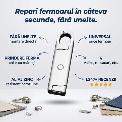 Mânere Metalice Fermoar Bagaje