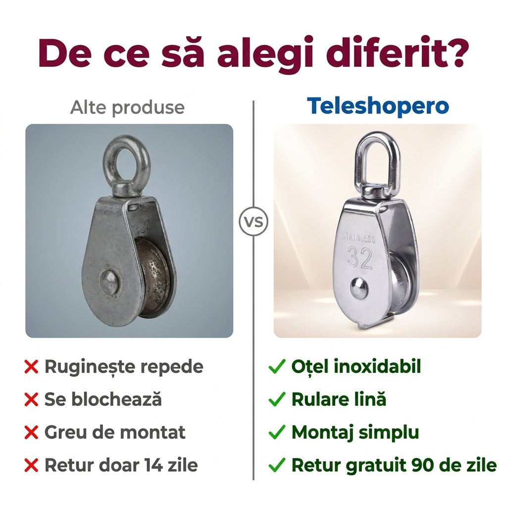 Bloc Scripete Oțel Inoxidabil