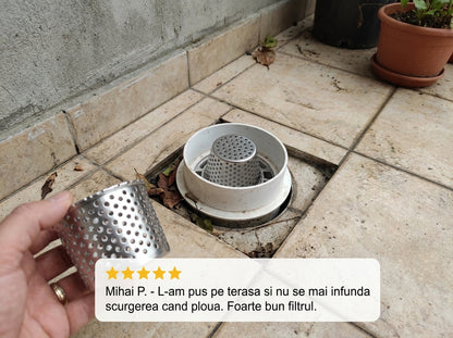 Scurgere Inox Terasă