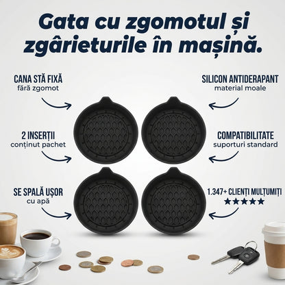 Set 2 Inserții Silicon Suport Pahare