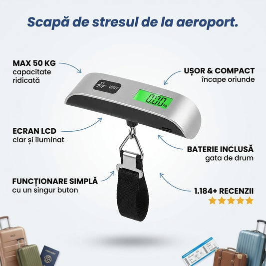Cântar Portabil Bagaje