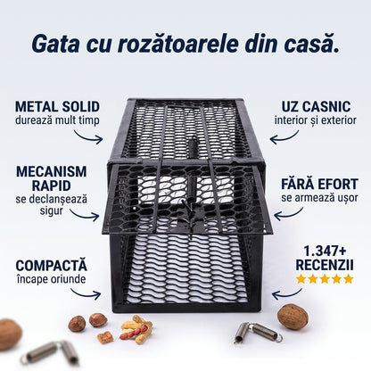 Capcană Metalică De Șoareci