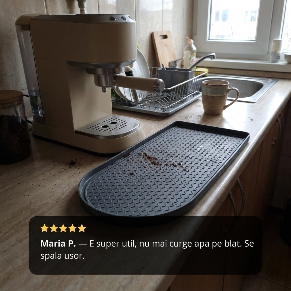 Covoraș de silicon pentru cafetieră