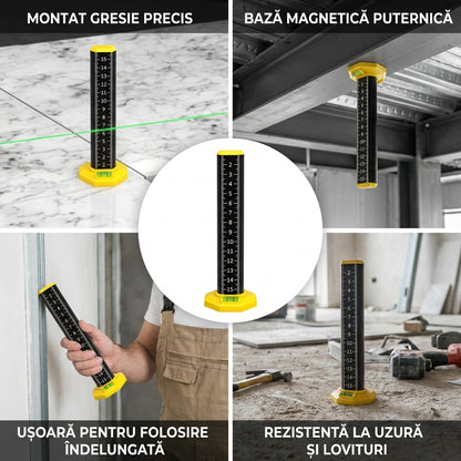 Tijă Nivelare Profesională Magnetică