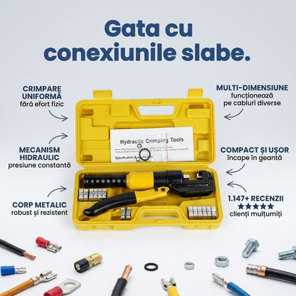 Clește Hidraulic Crimpare Profesional
