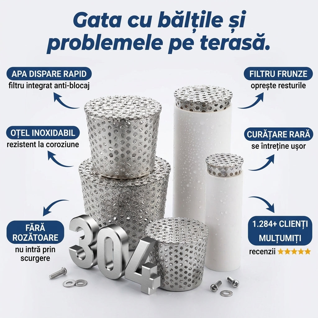 Scurgere Inox Terasă