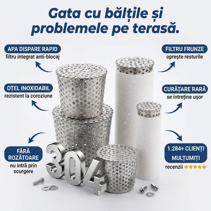 Scurgere Inox Terasă