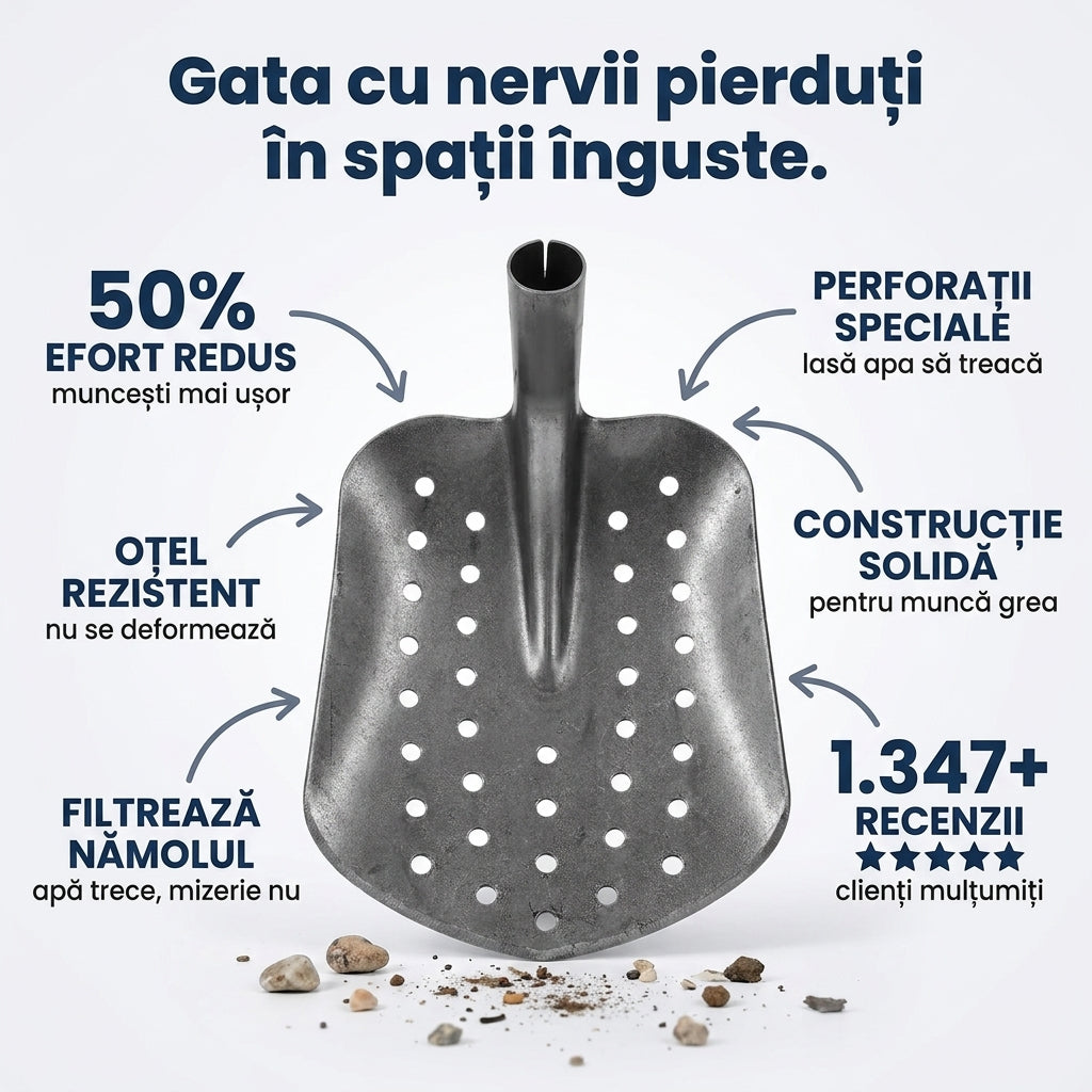 Lopată Sită Metalică