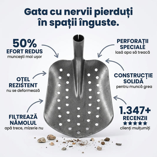 Lopată Sită Metalică