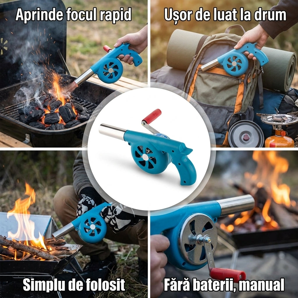 Ventilator Manual Pentru Grătar