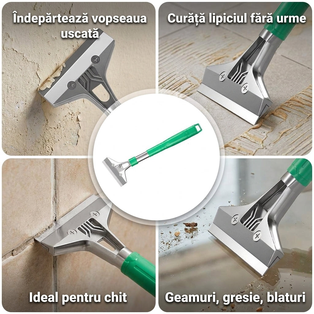 RACLETĂ DIN OȚEL INOXIDABIL
