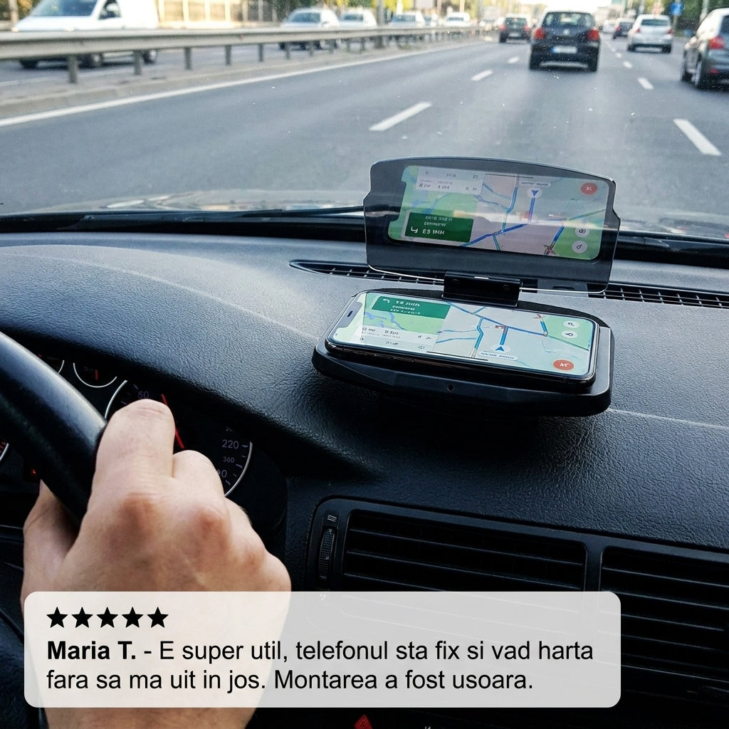 Suport Afișaj Parbriz Auto