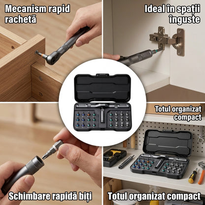 Set Șurubelniță Rachetă Magnetică