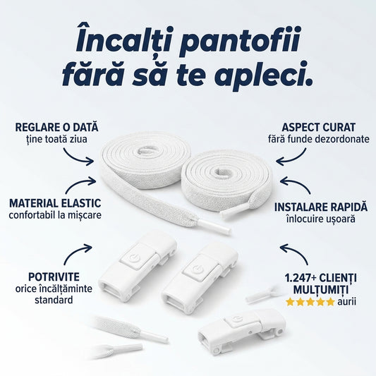 Șireturi Elastice Fără Nod