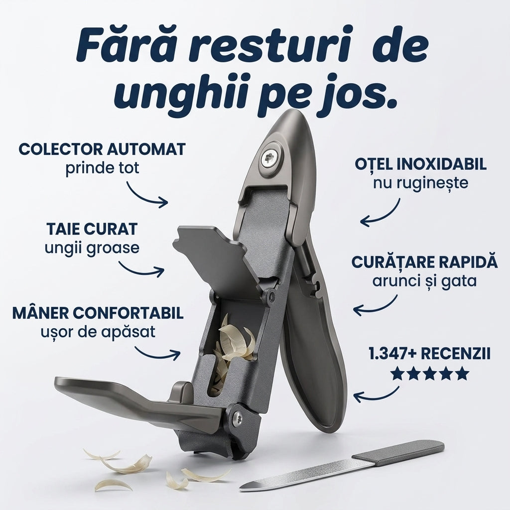 Clește Unghii cu Colector