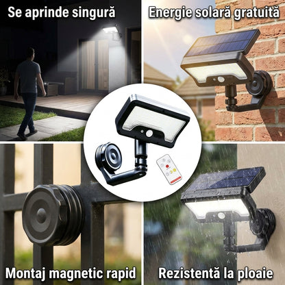 Lumină Solară Magnetică Senzor