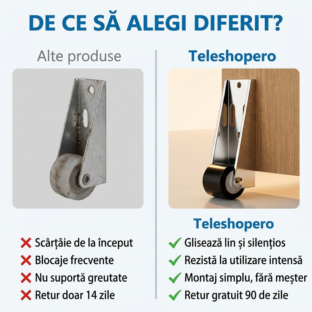 Rulou Silențios Ușă Glisantă