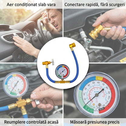 Manometru Aer Condiționat Auto