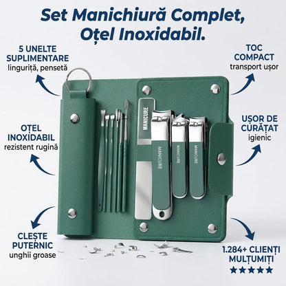 Set Manichiură Oțel Inoxidabil